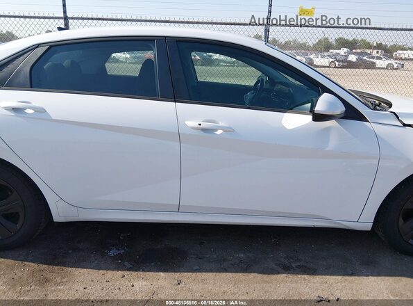 5NPLS4AG0MH009185 2021 HYUNDAI ELANTRA White Rear interior view