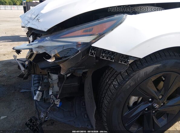 5NPLS4AG0MH009185 2021 HYUNDAI ELANTRA White Front view