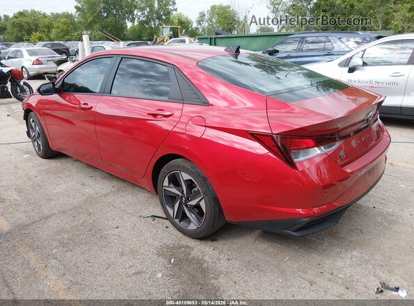 5NPLS4AG0PH098700 2023 HYUNDAI ELANTRA Red Rear left