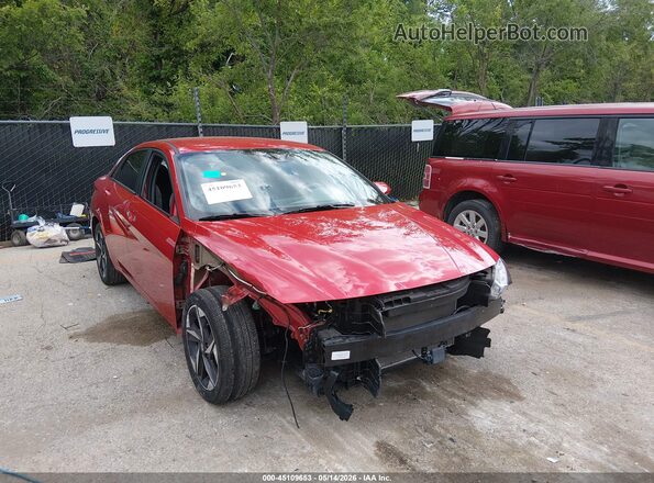 5NPLS4AG0PH098700 2023 HYUNDAI ELANTRA Red Front view