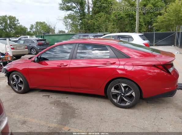 5NPLS4AG0PH098700 2023 HYUNDAI ELANTRA Red 