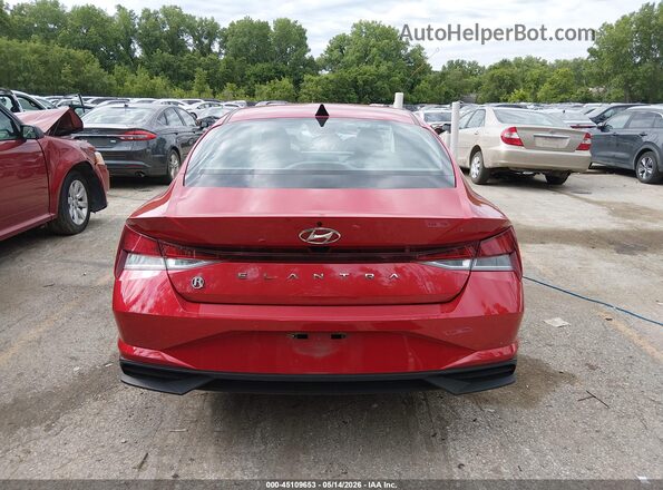 5NPLS4AG0PH098700 2023 HYUNDAI ELANTRA Red 