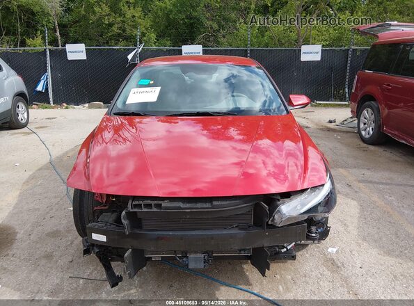 5NPLS4AG0PH098700 2023 HYUNDAI ELANTRA Red Rear interior view