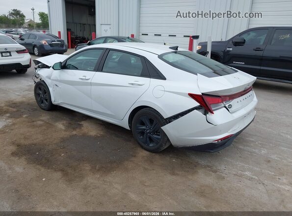 5NPLS4AG1MH000575 2021 HYUNDAI ELANTRA White Rear left
