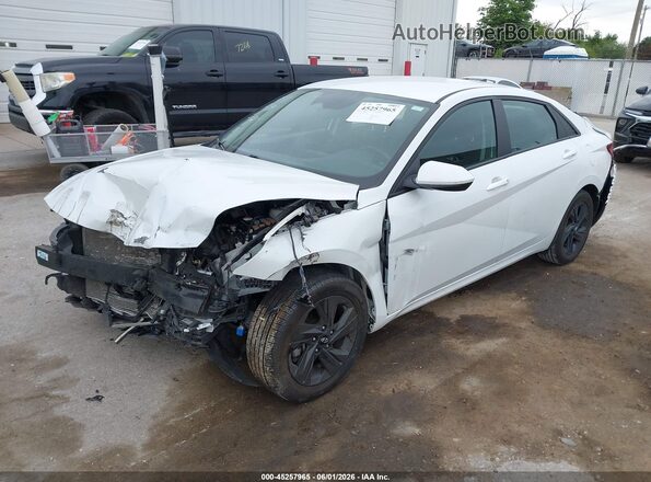 5NPLS4AG1MH000575 2021 HYUNDAI ELANTRA White Front left