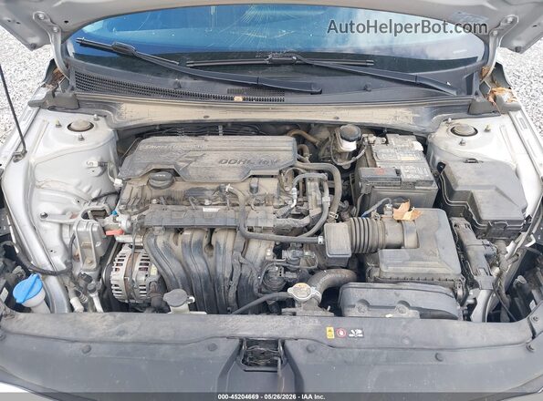 5NPLS4AG1MH009714 2021 HYUNDAI ELANTRA Silver Widok z tyłu