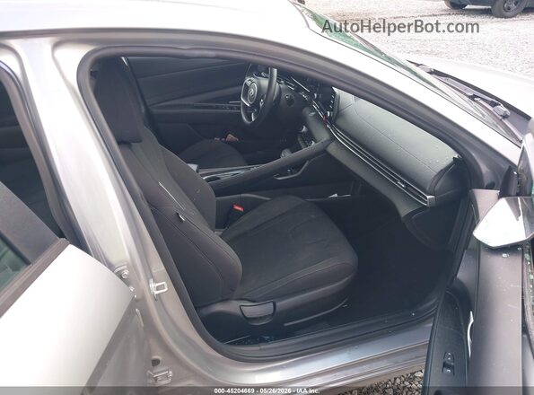 5NPLS4AG1MH009714 2021 HYUNDAI ELANTRA Silver Widok wnętrza z przodu