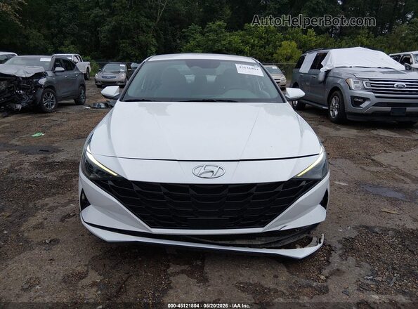 5NPLS4AG1PH090153 2023 HYUNDAI ELANTRA White Vista del cuadro de instrumentos