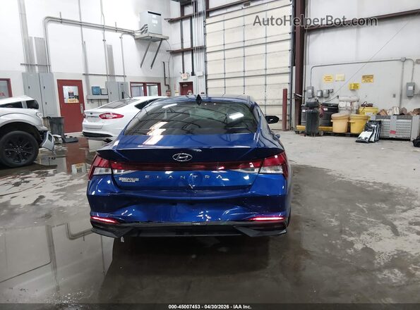 5NPLS4AG2MH052426 2021 HYUNDAI ELANTRA Blue 