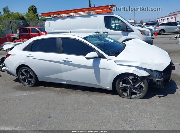 5NPLS4AG2PH087147 2023 HYUNDAI ELANTRA White Vista interior de 360 grados