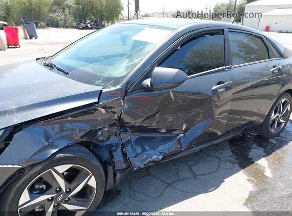 5NPLS4AG2PH088475 2023 HYUNDAI ELANTRA Gray წინა ხედი