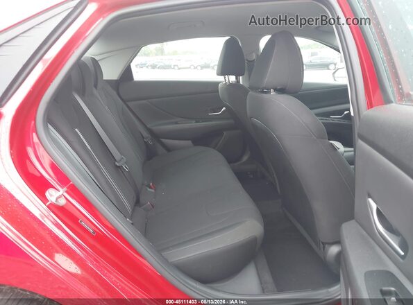 5NPLS4AG2PH113424 2023 HYUNDAI ELANTRA Red Вид наклейки з VIN-кодом