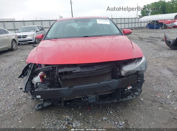 5NPLS4AG2PH113424 2023 HYUNDAI ELANTRA Red Вид щитка приладів
