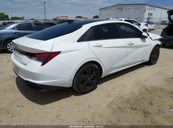 5NPLS4AG3MH046960 2021 HYUNDAI ELANTRA White Задня права чверть