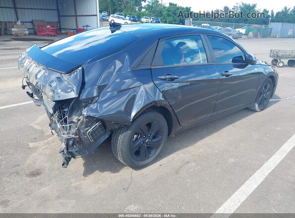 5NPLS4AG3MH051110 2021 HYUNDAI ELANTRA Gray Հետևի աջ