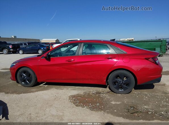 5NPLS4AG3NH075232 2022 HYUNDAI ELANTRA Red Vista interior de 360 grados