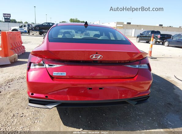 5NPLS4AG3NH075232 2022 HYUNDAI ELANTRA Red 
