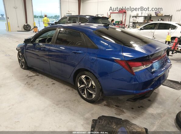 5NPLS4AG3PH093863 2023 HYUNDAI ELANTRA Blue Задня ліва чверть