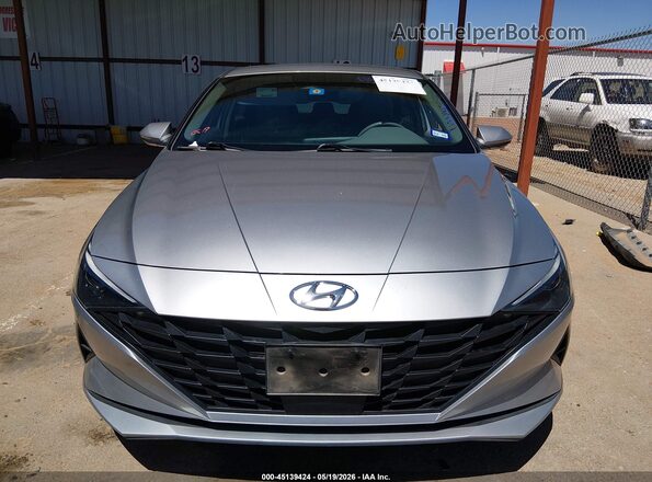 5NPLS4AG3PH107647 2023 HYUNDAI ELANTRA Silver Вид щитка приладів