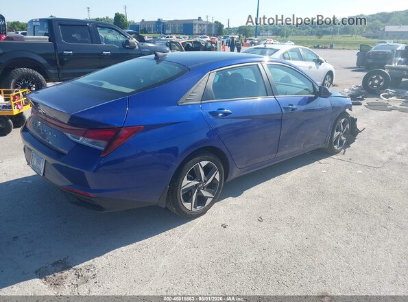 5NPLS4AG4PH091314 2023 HYUNDAI ELANTRA Blue Przód lewy
