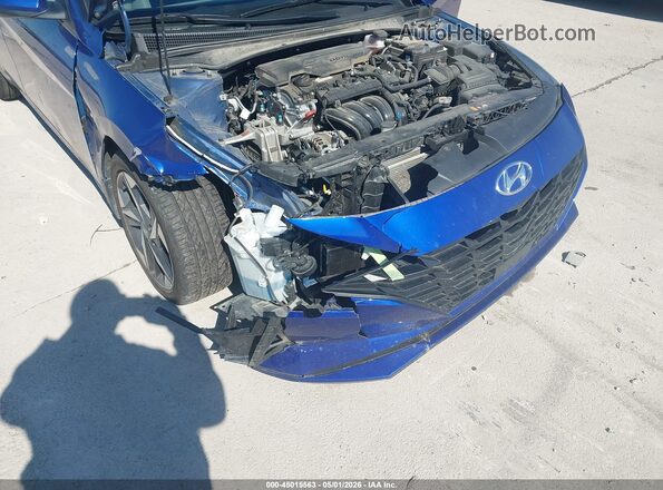 5NPLS4AG4PH091314 2023 HYUNDAI ELANTRA Blue Widok z przodu