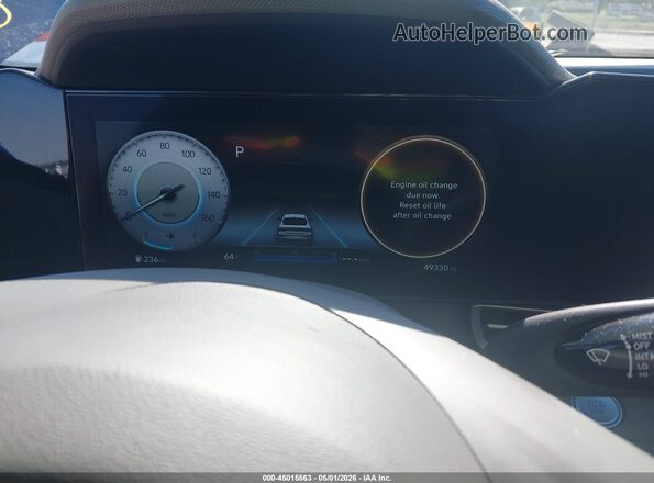 5NPLS4AG4PH091314 2023 HYUNDAI ELANTRA Blue Widok tylnych siedzeń