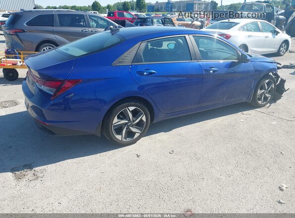5NPLS4AG4PH091314 2023 HYUNDAI ELANTRA Blue Tył prawy