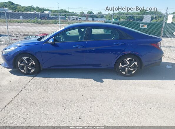 5NPLS4AG4PH091314 2023 HYUNDAI ELANTRA Blue 
