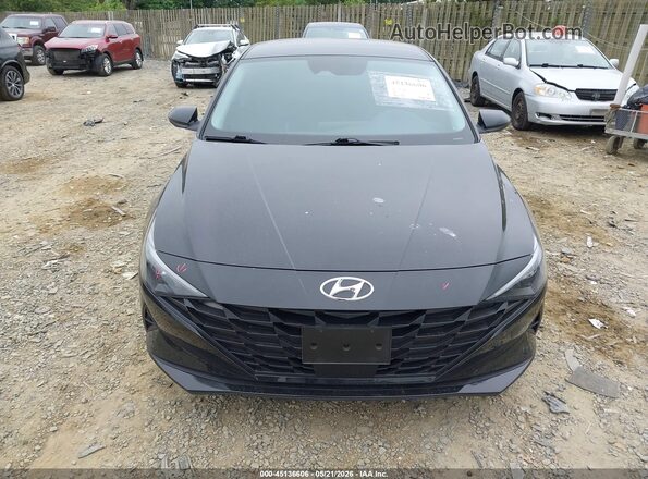 5NPLS4AG4PH112419 2023 HYUNDAI ELANTRA Black Սալոնի հետևի տեսք