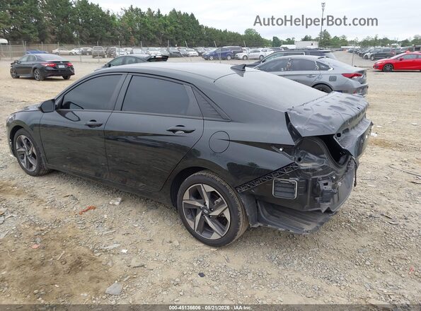 5NPLS4AG4PH112419 2023 HYUNDAI ELANTRA Black Հետևի ձախ