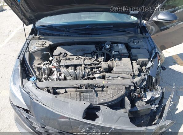 5NPLS4AG8MH004770 2021 HYUNDAI ELANTRA Black უკანა ხედი