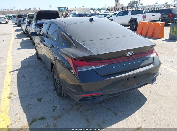 5NPLS4AG8MH004770 2021 HYUNDAI ELANTRA Black უკანა მარცხენა