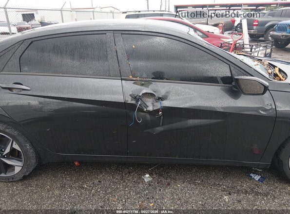 5NPLS4AG8PH103299 2023 HYUNDAI ELANTRA Серый Вид задней части салона