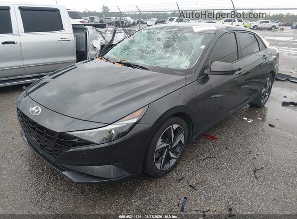 5NPLS4AG8PH103299 2023 HYUNDAI ELANTRA Серый Передняя левая четверть