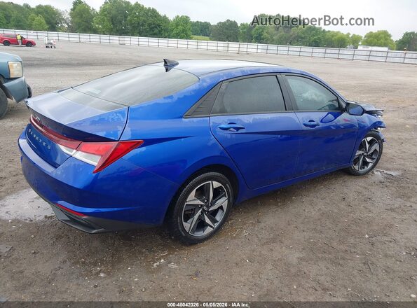 5NPLS4AG8PH105926 2023 HYUNDAI ELANTRA Blue Rear right