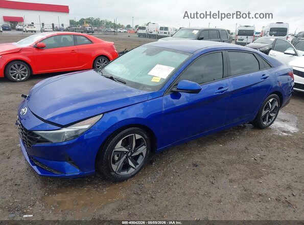 5NPLS4AG8PH105926 2023 HYUNDAI ELANTRA Blue Front left