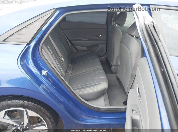 5NPLS4AG8PH105926 2023 HYUNDAI ELANTRA Blue VIN sticker view