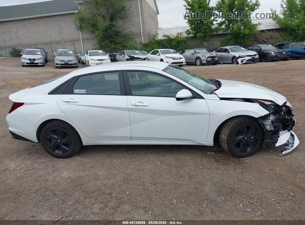 5NPLS4AG9MH003868 2021 HYUNDAI ELANTRA White უკანა სალონის ხედი