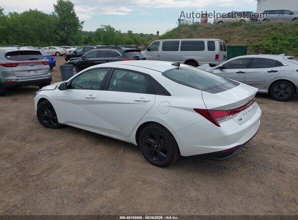 5NPLS4AG9MH003868 2021 HYUNDAI ELANTRA White უკანა მარცხენა