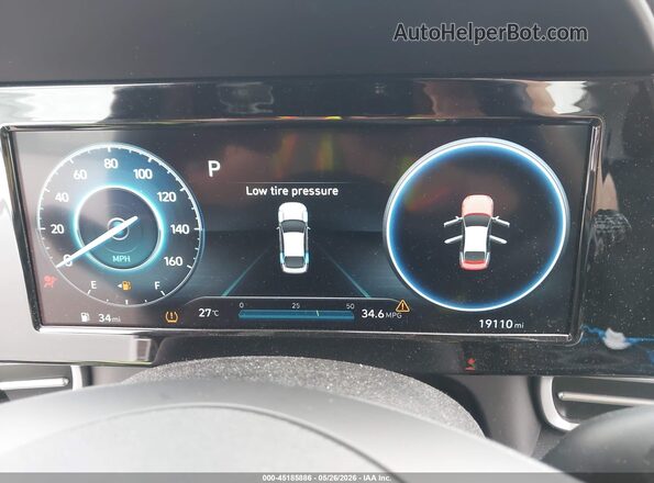 5NPLS4AG9MH003868 2021 HYUNDAI ELANTRA White უკანა სავარძლების ხედი