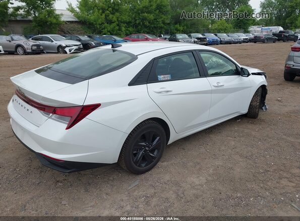 5NPLS4AG9MH003868 2021 HYUNDAI ELANTRA White უკანა მარჯვენა