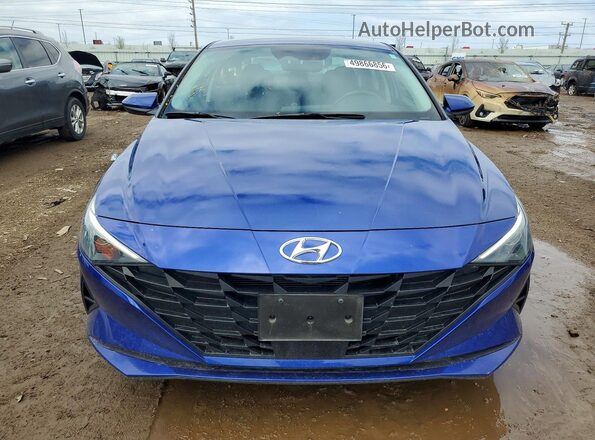 5NPLS4AG9MH011811 2021 HYUNDAI ELANTRA Blue 