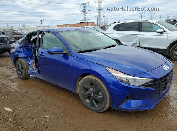 5NPLS4AG9MH011811 2021 HYUNDAI ELANTRA Blue 