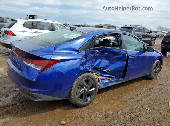 5NPLS4AG9MH011811 2021 HYUNDAI ELANTRA Blue 