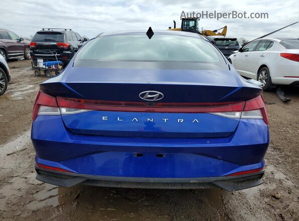 5NPLS4AG9MH011811 2021 HYUNDAI ELANTRA Blue 