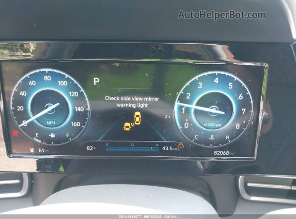 5NPLS4AG9NH078619 2022 HYUNDAI ELANTRA Gray Vista de los asientos traseros