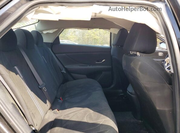 5NPLS4AG9PH090109 2023 HYUNDAI ELANTRA Charcoal Vista de los asientos traseros