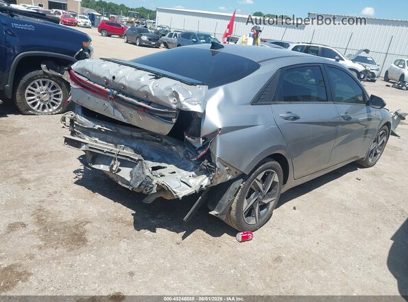 5NPLS4AG9PH112917 2023 HYUNDAI ELANTRA Серебряный Задняя правая четверть
