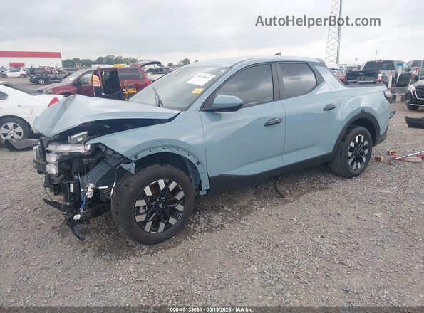 5NTJA4DE2SH147376 2025 HYUNDAI SANTA CRUZ Light Blue Vista tres cuartos delantera izquierda