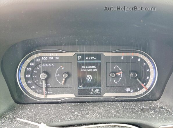 5NTJB4AE4RH083577 2024 HYUNDAI SANTA Серый Вид щитка приборов